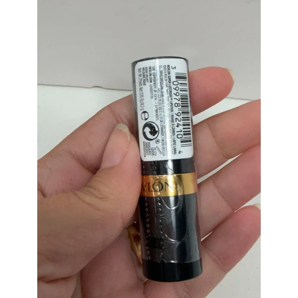 Revlon Super Lustrous Lipstick 130 Rose Velvet Creme Finish New Sealed 0.15oz